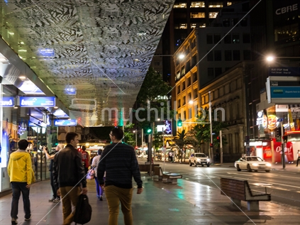 Night Life, Auckland, CBD (Motion Blur)