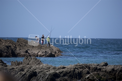 Three fishermen