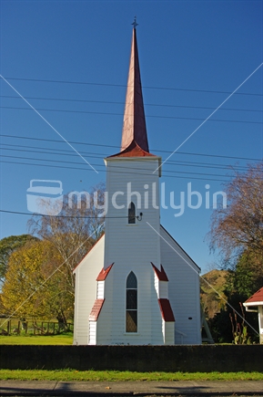 Historic Upokongaro Church, New Zealand