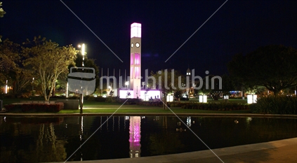 Palmerston North, New Zealand, City Centre by Night
