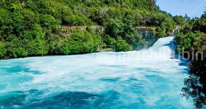 The Huka Falls in full flow