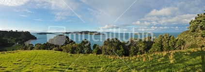 Mahurangi West, looking towards Kawau Island, New Zealand