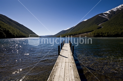 Lake Rotoiti, Nelson Lakes District, New Zealand