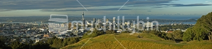 Panorama of Auckland city, New Zealand
