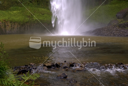 Bridal Veil Falls, Raglan, Waikato