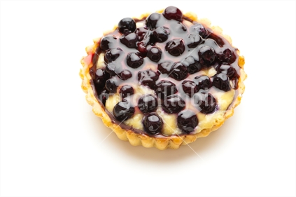 blueberry custard pie 