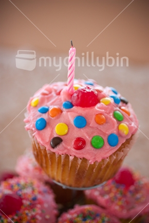 1st birthday cupcake 