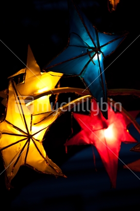 Auckland lantern festival stars