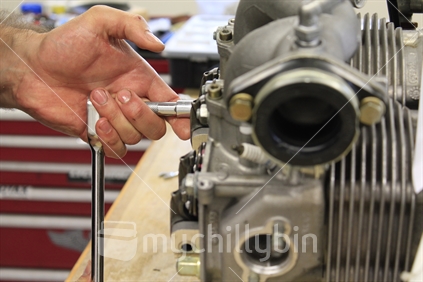 aircraft engine maintenance and repair.