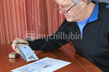 JP witnessing a NZ Passport copy