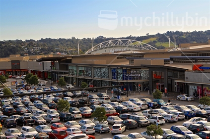 Shopping centres of Auckland - street views series: Albany Mall