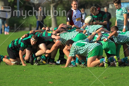 Rugby - the national sport: setting the scrum