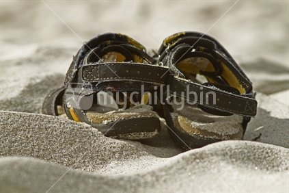 Sandals in the Sand