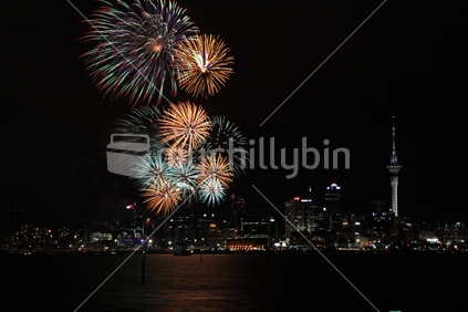 Auckland Anniversary Celebration Fireworks Display 2011