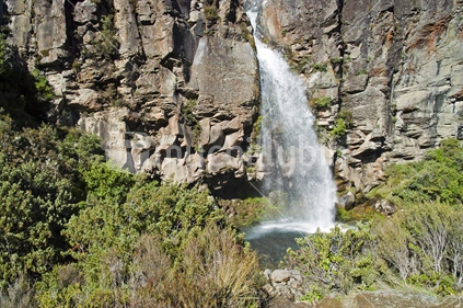 Taranaki Falls, Tongariro National Park New Zealand.