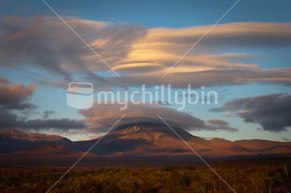 Cloud swirls over Ngauruhoe