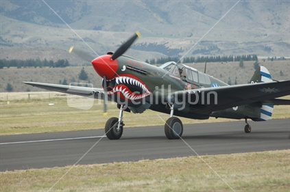 USAF Kittyhawk at Warbirds over Wanaka airshow, Central Otago, 2008