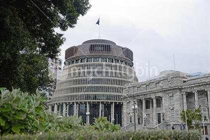 The seat of New Zealand Government, Parliament House in Wellington