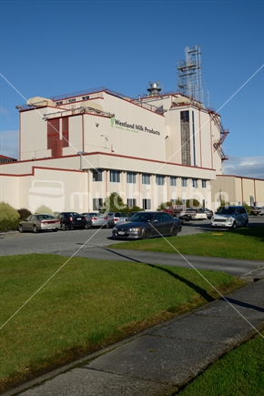 The Westland Milk Products factory employs hundreds of people in Hokitika, New Zealand.