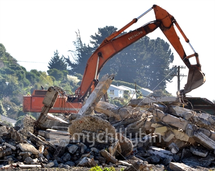 Demolition Debris. Christchurch