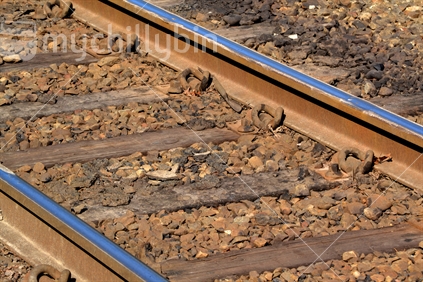 Railway line. Detail