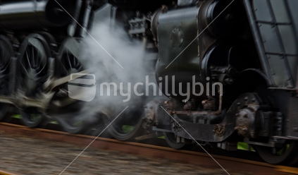 Steam train; Helensville, Auckland