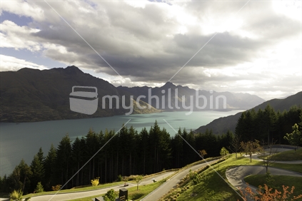 Queenstown picnic area, luge track (right) and star gazing