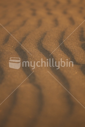 Beach texture, with shallow depth of field.