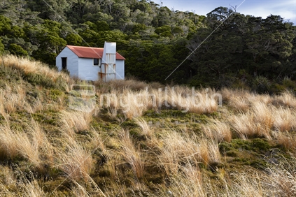Built in 1970, Mackay Downs Hut has been renamed as the M.O.W. Historic Hut. Kahurangi National Park