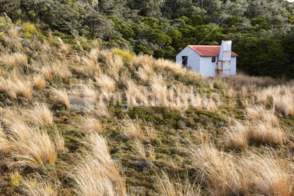 The M.O.W. Historic Hut in northern Kahurangi National Park is a difficult destination to reach for tough trampers