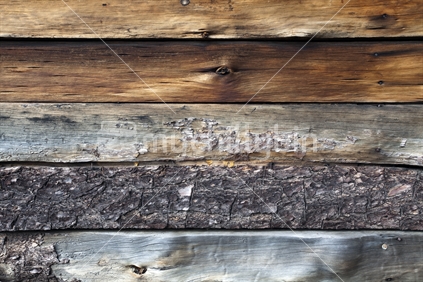 Slatted wooden texture