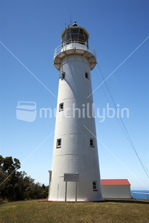 Tiritiri Matangi Island  lighthouse stands sentinel on in Auckland's Hauraki Gulf