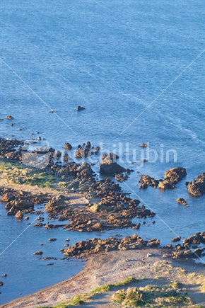 Wellington southern rocky coastline at dawn (4)