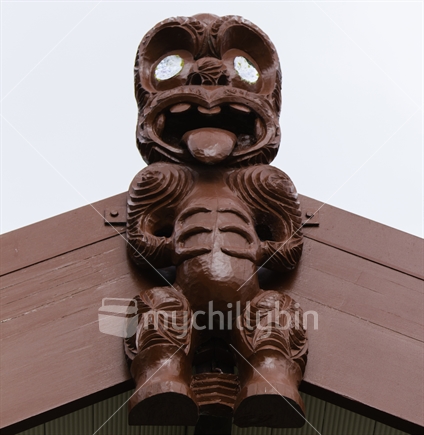 Maori carving.