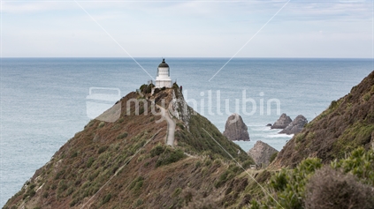 The Lighthouse at Nugget point in The Catlins