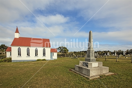 historic Rural Church at Manukau Heads
