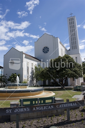 building, cathedral, church, napier, religion, sky, worship, anglican, hawkes bay, architecture
