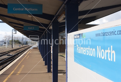 Palmerston North Train Station.  