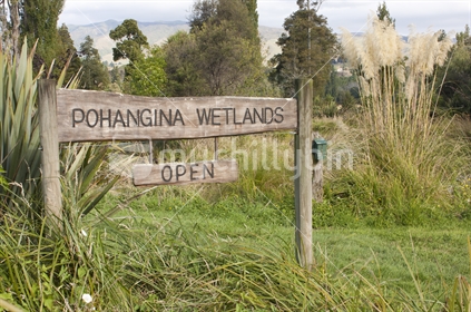 Pohangina Wetlands.  