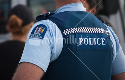 New Zealand Police Man and Woman