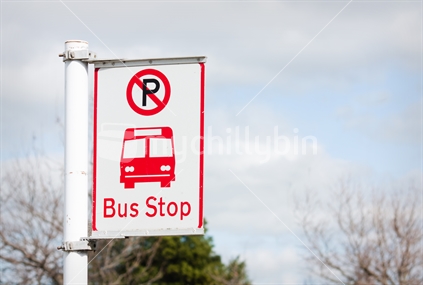 Bus Stop SIgn