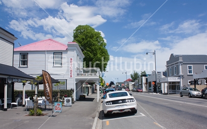 Main Street of Greytown, Wairarapa 