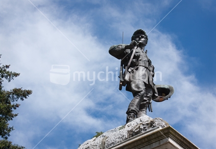 War Memorial Statue, Masterton, unveiled on 16 September 1923.