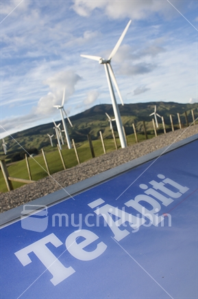 Te Apiti Wind Farm, Manawatu.  