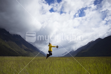 Jumping OUtdoors