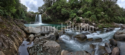 Tawhai Falls  located in Tongariro National Park, on the way to Whakapapa Village