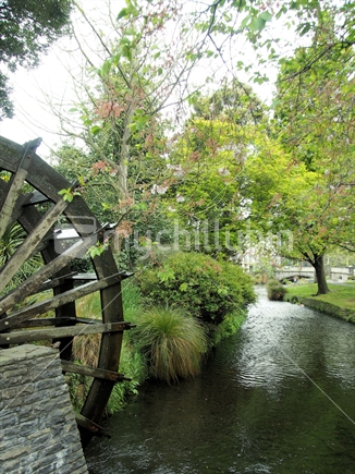 Waterwheel, River Avon, Christchurch