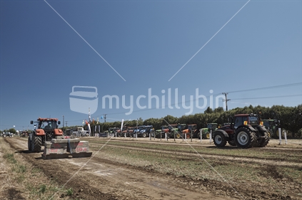 Tractor pulling at the Dargaville Northland Field Days