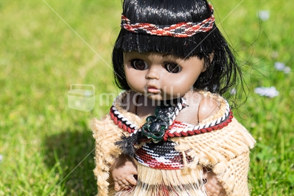 Maori Doll closeup