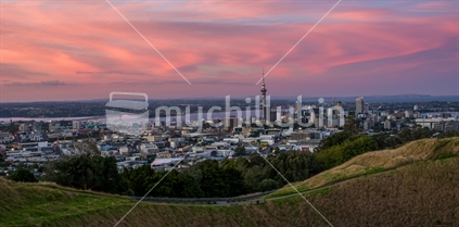 Auckland City from Mt Eden